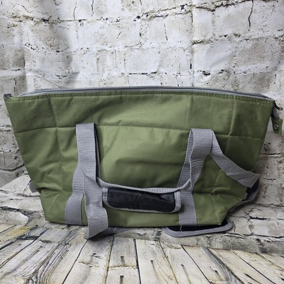 Green Sierra Club Insulated Cooler Bag Tote for Camping Picnic Travel Lunch - Picture 6 of 7